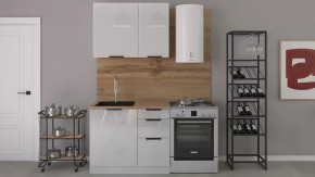 Кухонный гарнитур Аттика длиной 100 см в Урае - uraj.mebel-tymen.ru | фото