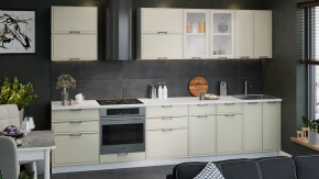 Кухонный гарнитур «Белладжио» №1 Белый, Софт панакота в Урае - uraj.mebel-tymen.ru | фото