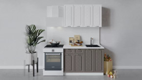 Кухонный гарнитур «Бьянка» длиной 120 см в Урае - uraj.mebel-tymen.ru | фото