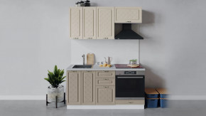 Кухонный гарнитур «Бьянка» длиной 160 см со шкафом НБ в Урае - uraj.mebel-tymen.ru | фото