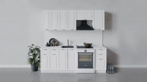 Кухонный гарнитур «Бьянка» длиной 220 см в Урае - uraj.mebel-tymen.ru | фото