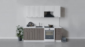 Кухонный гарнитур «Бьянка» длиной 220 см в Урае - uraj.mebel-tymen.ru | фото