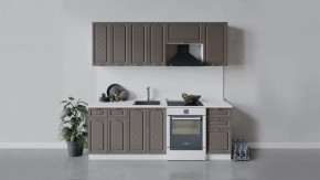 Кухонный гарнитур «Бьянка» длиной 220 см в Урае - uraj.mebel-tymen.ru | фото