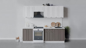 Кухонный гарнитур «Бьянка» длиной 240 см в Урае - uraj.mebel-tymen.ru | фото