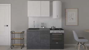 Кухонный гарнитур «Бронкс» длиной 100 см в Урае - uraj.mebel-tymen.ru | фото