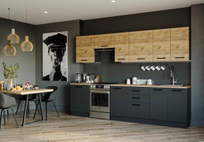 Кухонный гарнитур Дели-3000 столешница 38 мм в Урае - uraj.mebel-tymen.ru | фото