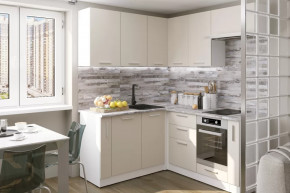 Кухонный гарнитур Дюна мега прайм 2 1600х1700 мм в Урае - uraj.mebel-tymen.ru | фото