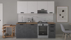 Кухонный гарнитур «Фиджи» длиной 220 см в Урае - uraj.mebel-tymen.ru | фото