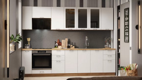 Кухонный гарнитур «Габриэлла» №1 Дуб крафт золотой/Сноу в Урае - uraj.mebel-tymen.ru | фото