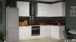 Кухонный гарнитур «Габриэлла» №18 Белый, Сноу в Урае - uraj.mebel-tymen.ru | фото