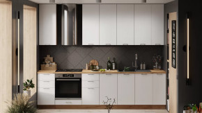 Кухонный гарнитур «Габриэлла» №19 Дуб Крафт золотой, Сноу в Урае - uraj.mebel-tymen.ru | фото