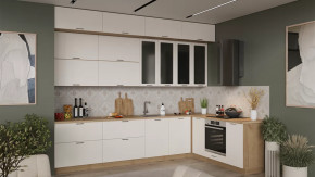 Кухонный гарнитур «Габриэлла» №21 Дуб Крафт золотой, Крем в Урае - uraj.mebel-tymen.ru | фото