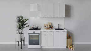 Кухонный гарнитур «Гранита» длиной 120 см в Урае - uraj.mebel-tymen.ru | фото