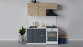 Кухонный гарнитур «Гранита» длиной 160 см в Урае - uraj.mebel-tymen.ru | фото