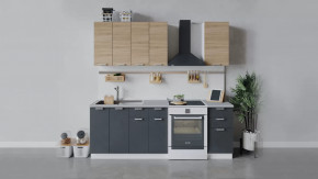 Кухонный гарнитур «Гранита» длиной 160 см в Урае - uraj.mebel-tymen.ru | фото