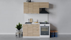 Кухонный гарнитур «Гранита» длиной 160 см в Урае - uraj.mebel-tymen.ru | фото