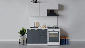 Кухонный гарнитур «Гранита» длиной 160 см в Урае - uraj.mebel-tymen.ru | фото