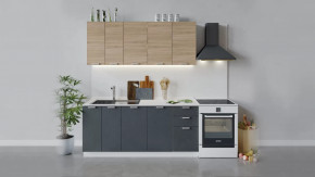 Кухонный гарнитур «Гранита» длиной 180 см в Урае - uraj.mebel-tymen.ru | фото