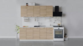 Кухонный гарнитур «Гранита» длиной 200 см в Урае - uraj.mebel-tymen.ru | фото