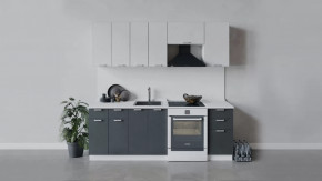 Кухонный гарнитур «Гранита» длиной 220 см в Урае - uraj.mebel-tymen.ru | фото