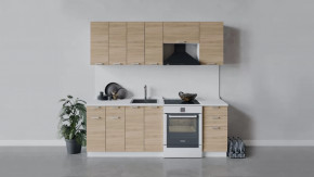 Кухонный гарнитур «Гранита» длиной 220 см в Урае - uraj.mebel-tymen.ru | фото