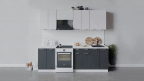 Кухонный гарнитур «Гранита» длиной 240 см в Урае - uraj.mebel-tymen.ru | фото