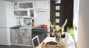 Кухонный гарнитур Инна экстра 1700 мм в Урае - uraj.mebel-tymen.ru | фото