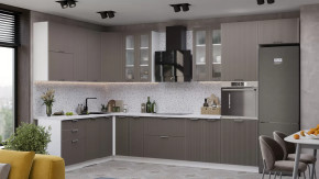 Кухонный гарнитур «Кимберли» №11 Белый, Муссон в Урае - uraj.mebel-tymen.ru | фото