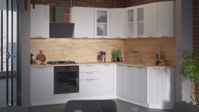 Кухонный гарнитур «Кимберли» №6 Белый, Сноу в Урае - uraj.mebel-tymen.ru | фото