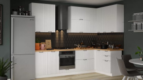 Кухонный гарнитур «Кимберли» №7 Белый, Сноу в Урае - uraj.mebel-tymen.ru | фото