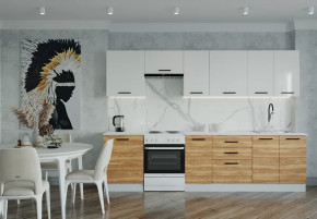 Кухонный гарнитур Лада-3000 столешница 38 мм в Урае - uraj.mebel-tymen.ru | фото