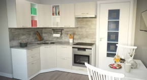 Кухонный гарнитур Лариса оптима 4 1400*2000 мм в Урае - uraj.mebel-tymen.ru | фото