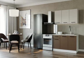 Кухонный гарнитур Латте-1200 столешница 38 мм в Урае - uraj.mebel-tymen.ru | фото