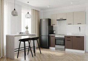 Кухонный гарнитур Латте-2000 столешница 26 мм в Урае - uraj.mebel-tymen.ru | фото