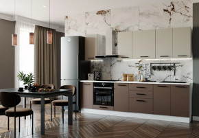 Кухонный гарнитур Латте-2800 столешница 26 мм в Урае - uraj.mebel-tymen.ru | фото