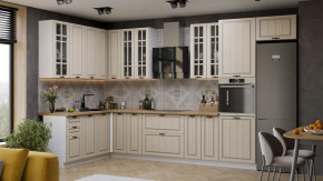 Кухонный гарнитур «Лина» №5 Белый, Крем в Урае - uraj.mebel-tymen.ru | фото