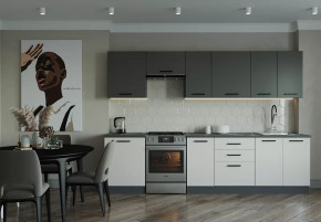 Кухонный гарнитур Лофт-3000 столешница 26 мм в Урае - uraj.mebel-tymen.ru | фото