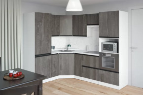 Кухонный гарнитур Ноктюрн оптима 1800х2400 мм в Урае - uraj.mebel-tymen.ru | фото