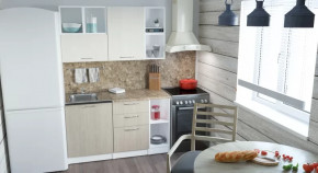 Кухонный гарнитур Ольга медиум 3 1400 мм в Урае - uraj.mebel-tymen.ru | фото