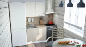 Кухонный гарнитур Ольга мини 1 1000 мм в Урае - uraj.mebel-tymen.ru | фото