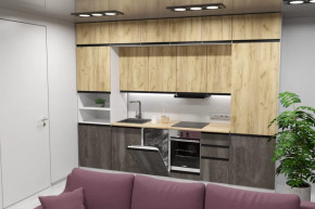 Кухонный гарнитур Сапфир экстра 3000 мм в Урае - uraj.mebel-tymen.ru | фото