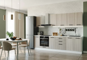 Кухонный гарнитур Шимо-2800 МДФ столешница 38 мм в Урае - uraj.mebel-tymen.ru | фото