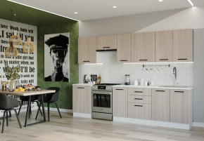 Кухонный гарнитур Шимо-3000 МДФ столешница 38 мм в Урае - uraj.mebel-tymen.ru | фото