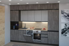 Кухонный гарнитур Симфония люкс 3000 мм в Урае - uraj.mebel-tymen.ru | фото