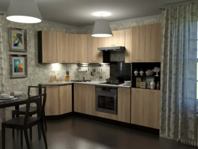 Кухонный гарнитур Симона гранд прайм 2600*1400 мм в Урае - uraj.mebel-tymen.ru | фото