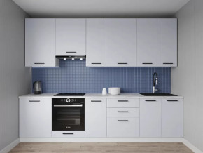 Кухонный гарнитур Смоки-3000 (верх 950мм) МДФ столешница 26 мм в Урае - uraj.mebel-tymen.ru | фото