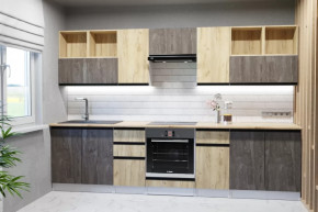 Кухонный гарнитур Виола экстра 3000 мм в Урае - uraj.mebel-tymen.ru | фото