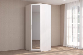 КЭТ-4 Шкаф угловой (1 дв.зерк.) (ш919*г919*в2200мм), МДФ бодега белая Диал в Урае - uraj.mebel-tymen.ru | фото