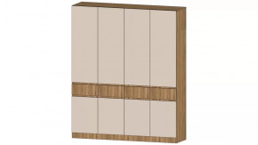 Ленора Шкаф 4х ств. Дуб вотан/Кашемир в Урае - uraj.mebel-tymen.ru | фото