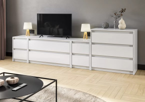 Модульная гостиная Айден Белое дерево в Урае - uraj.mebel-tymen.ru | фото